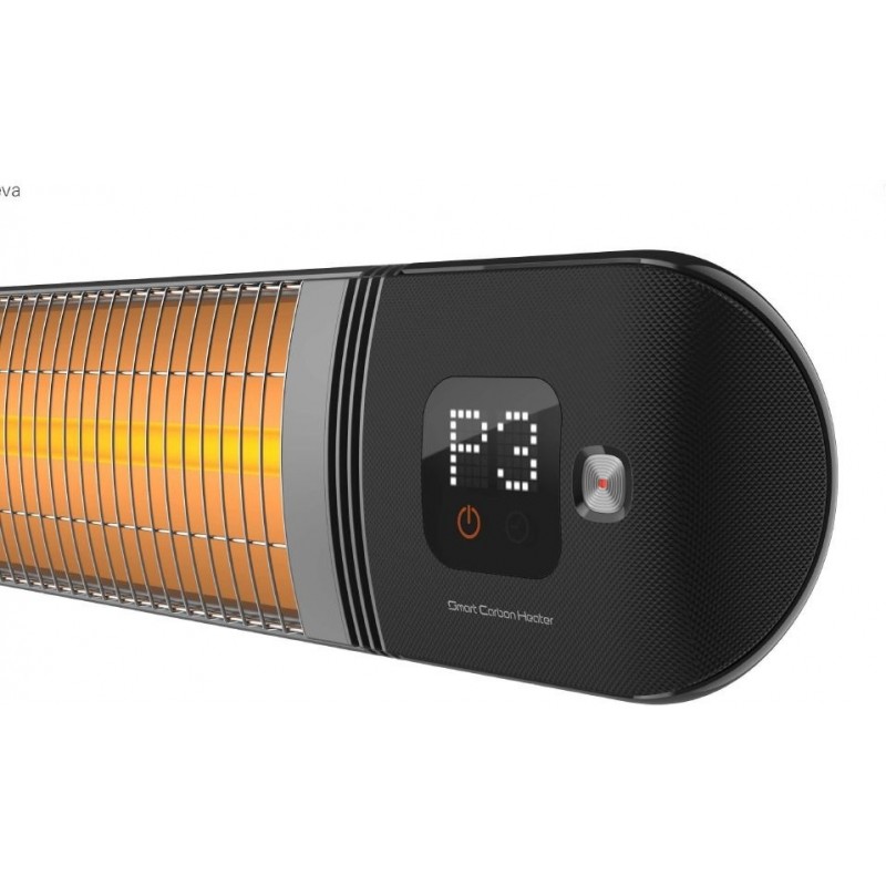 Luxeva PRO-WL Σόμπα Ηλεκτρική Επιτοίχια Υπερύθρων με Τηλεχειριστήριο Μαύρο 2500W Luxeva PRO-WL Σόμπα Ηλεκτρική Επιτοίχια Υπερύθρων με Τηλεχειριστήριο Μαύρο 2500W